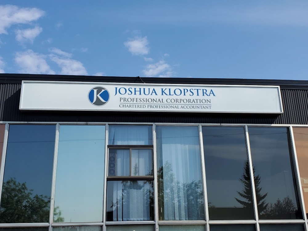 Joshua Klopstra Professional Corporation Chartered Professional Accountant