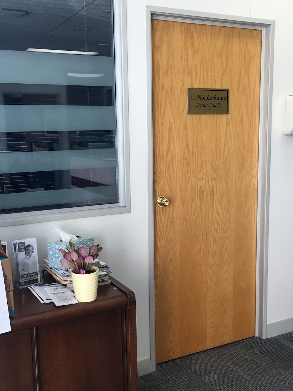 Nicole Stone, Notary Public