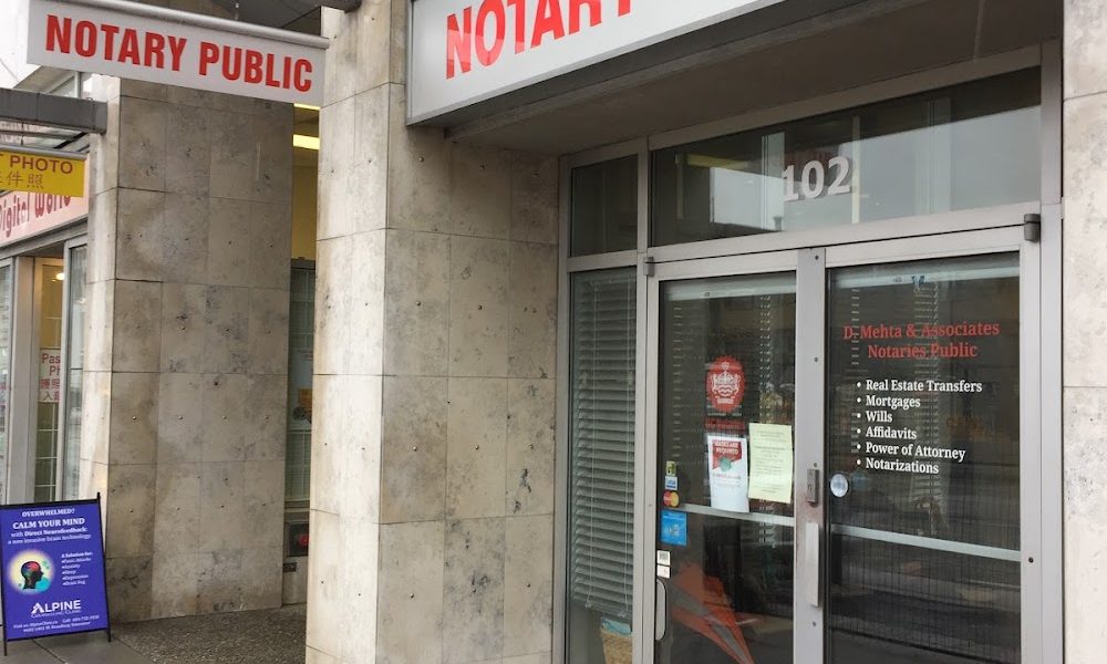 Devika Mehta, Notary Public