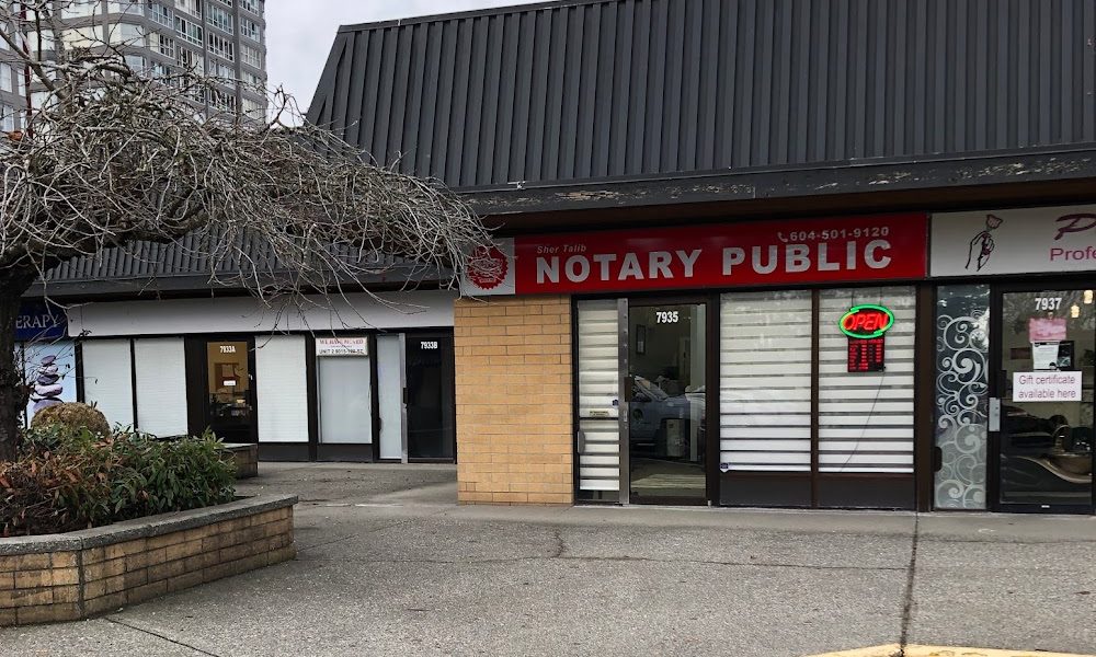 Sher Talib Notary Public